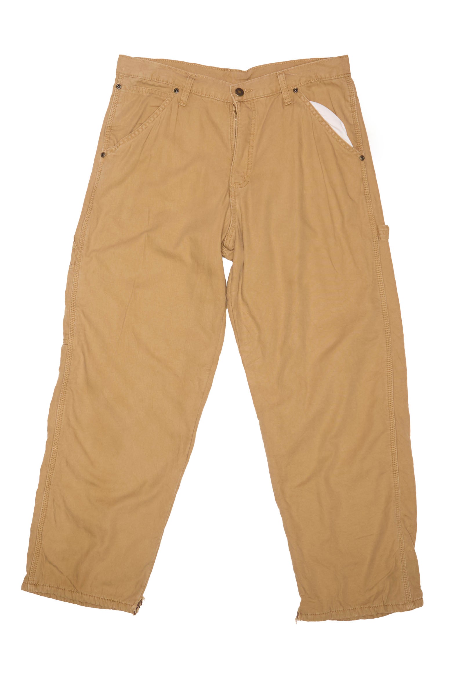 Mens wrangler fleece sale lined cargo pants