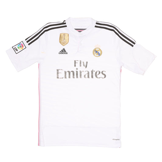 Adidas Real Madrid Logo Embroided Replica Shirt - S