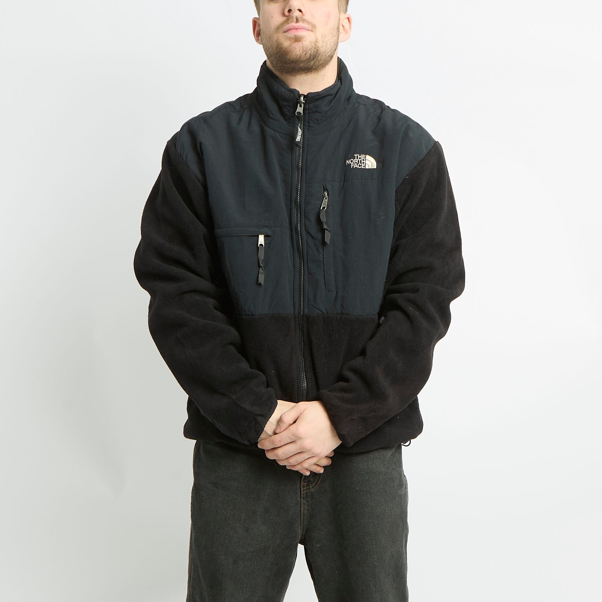 North Face Utility Pockets Zip Up Fleece - L