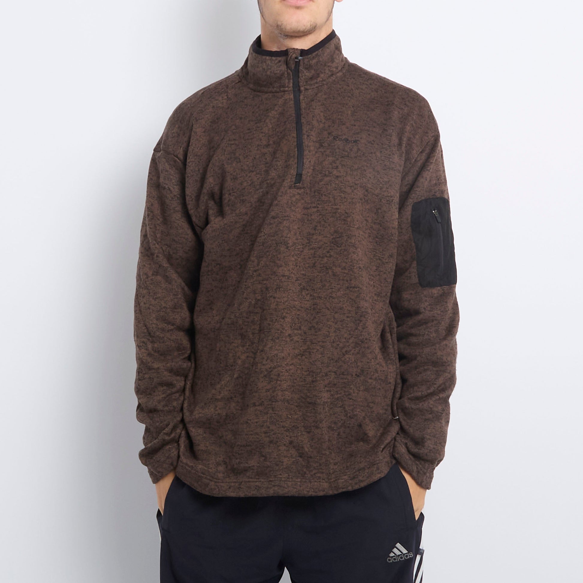 Reebok 1/4 Zip Polar Fleece - L