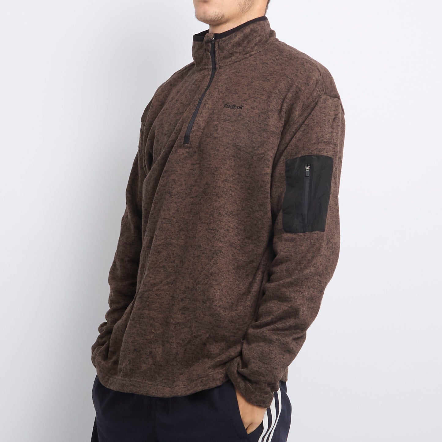 Reebok 1/4 Zip Polar Fleece - L