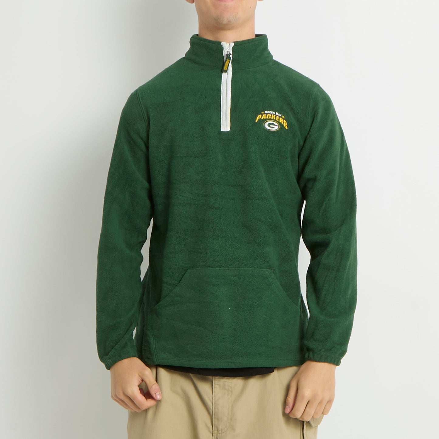 NFL 1/4 Zip Polar Fleece - L