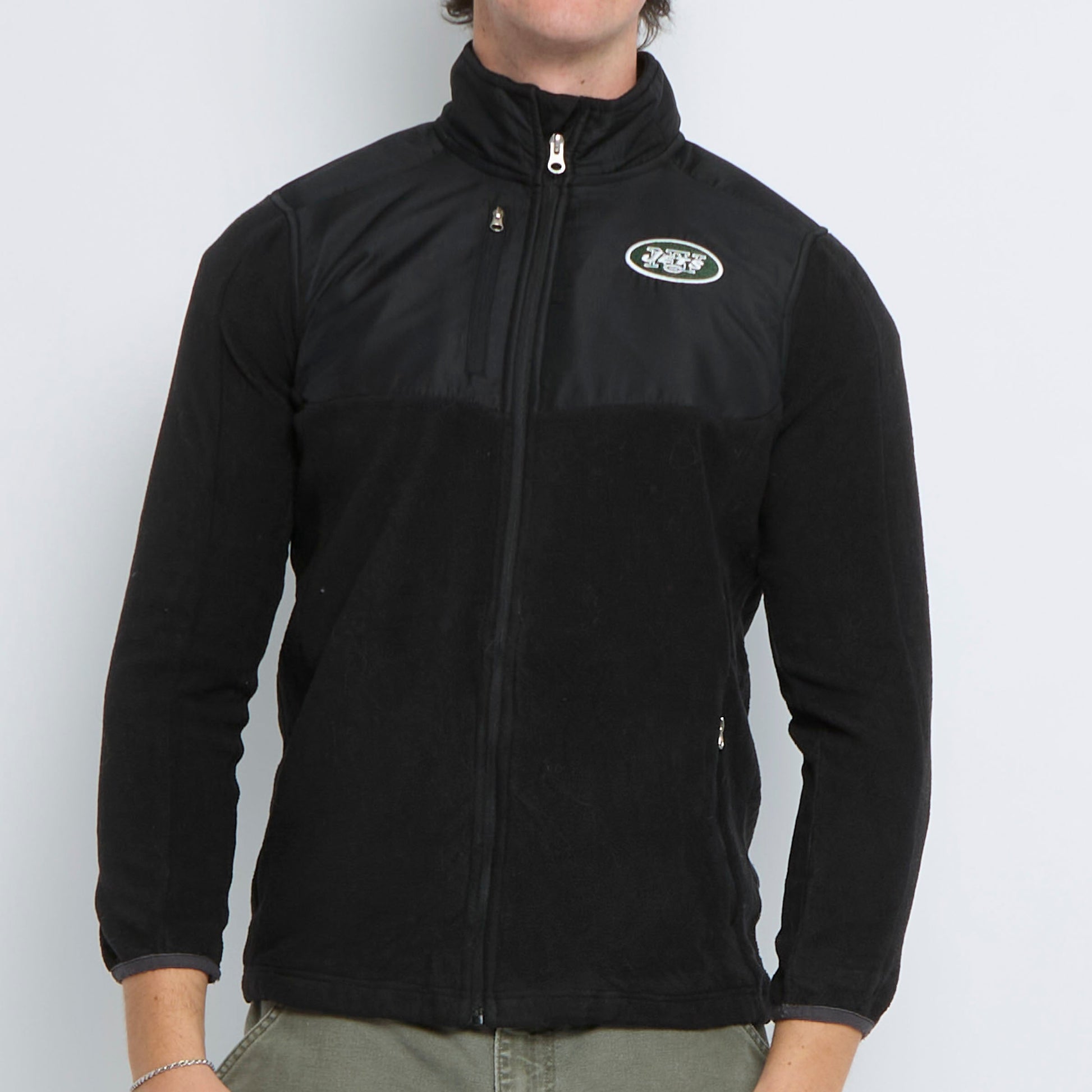 NFL Jets Full Zip Fleece - M