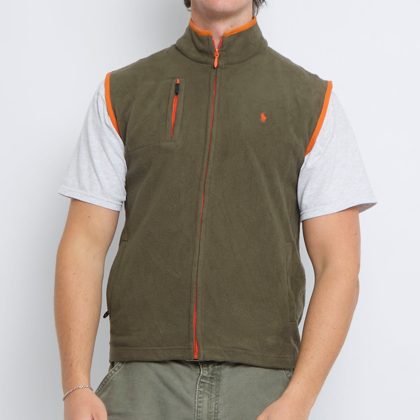 Polo Sport Full Zip Gilet Fleece - M