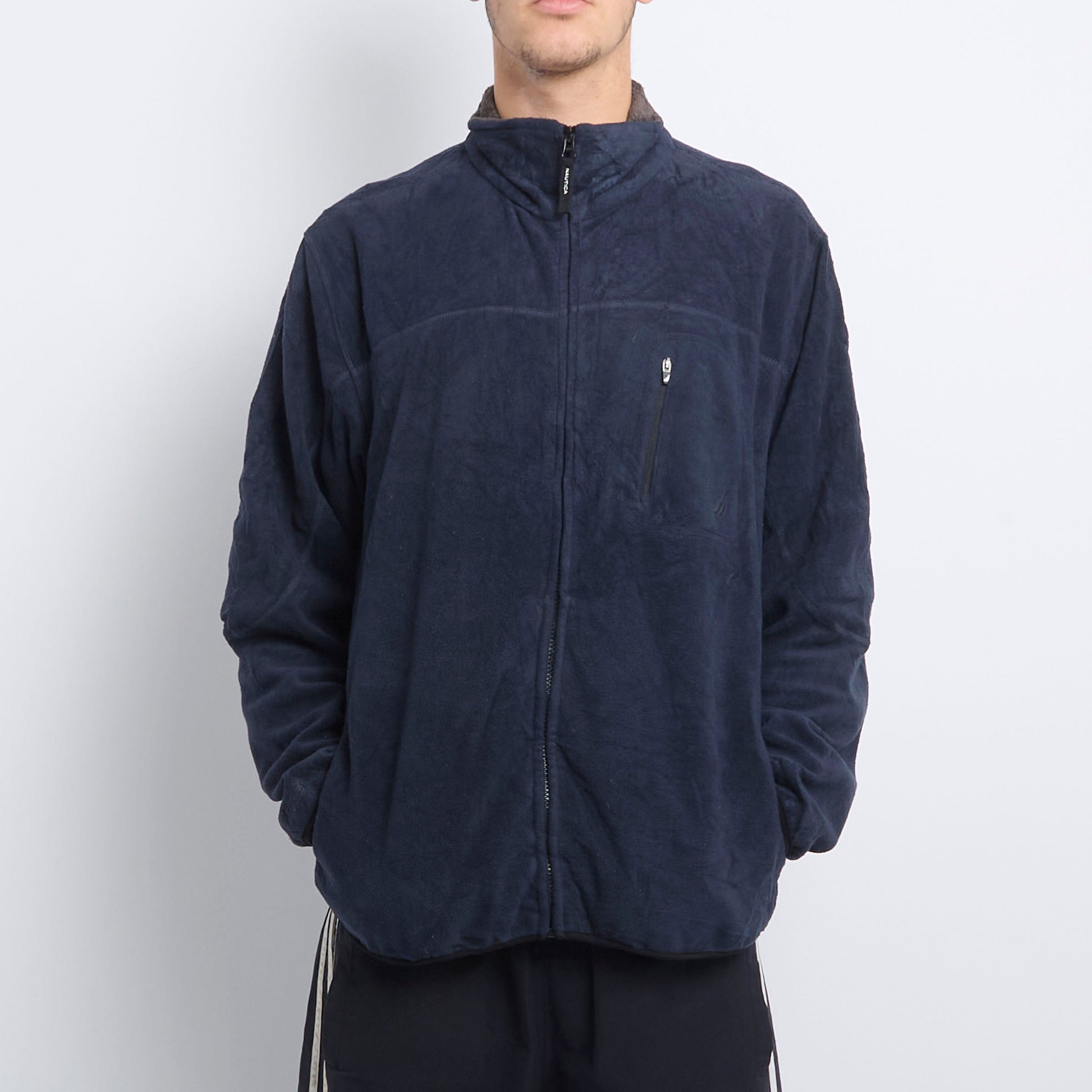 Nautica Full Zip Polar Fleece - M