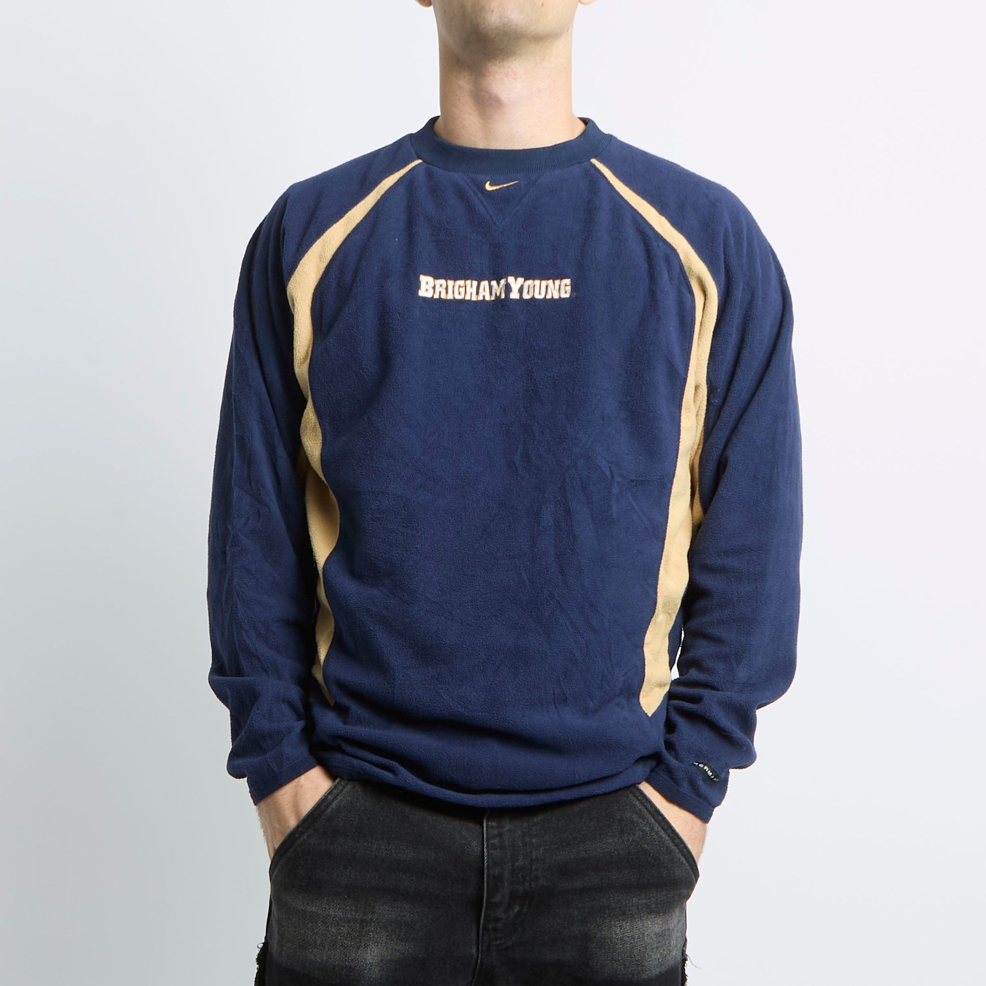 Nike Logo Crewneck Polar Fleece - S