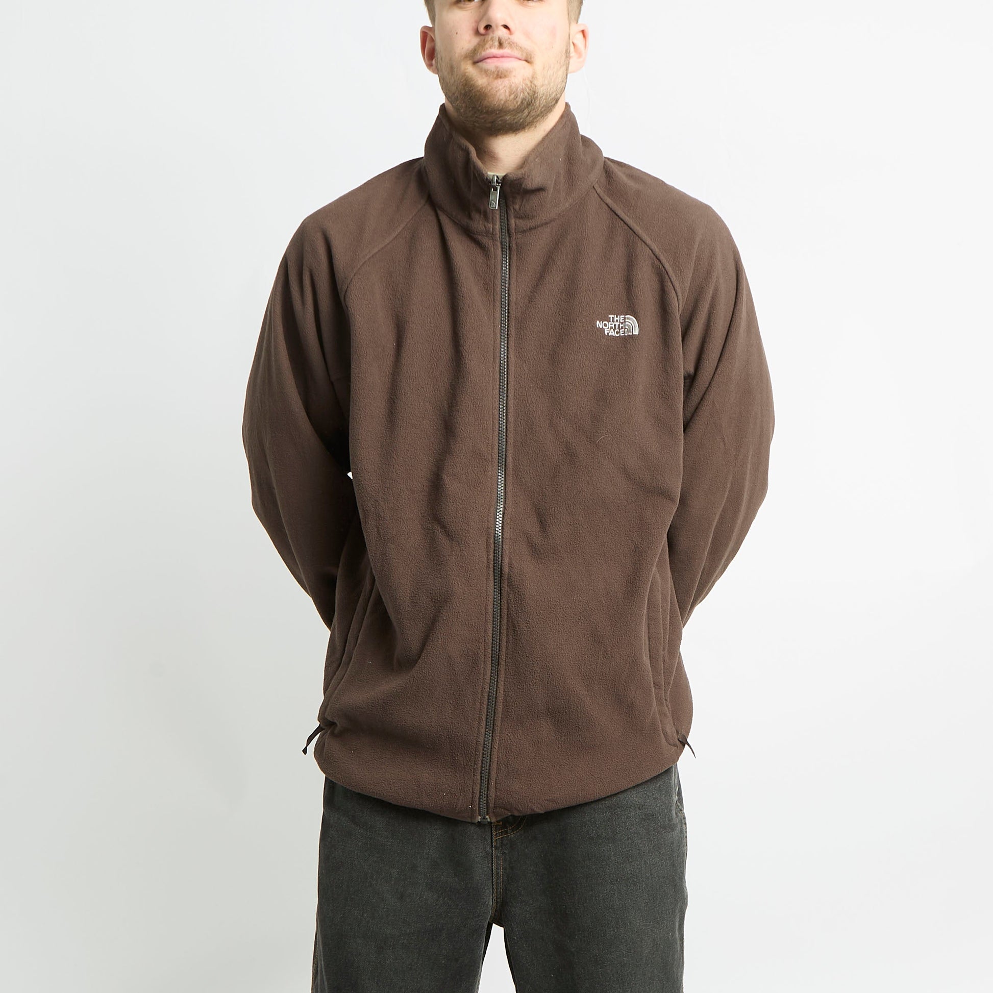 North Face Zip Up Fleece - XL