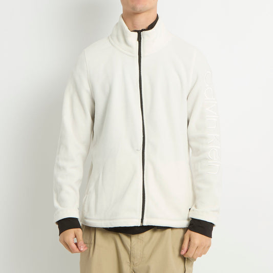 Calvin Klein Embroided Detail Polar Fleece - XL