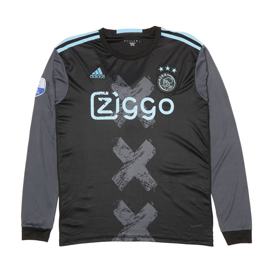 Adidas Ajax Logo Embroided Longsleeve Football Shirt - L