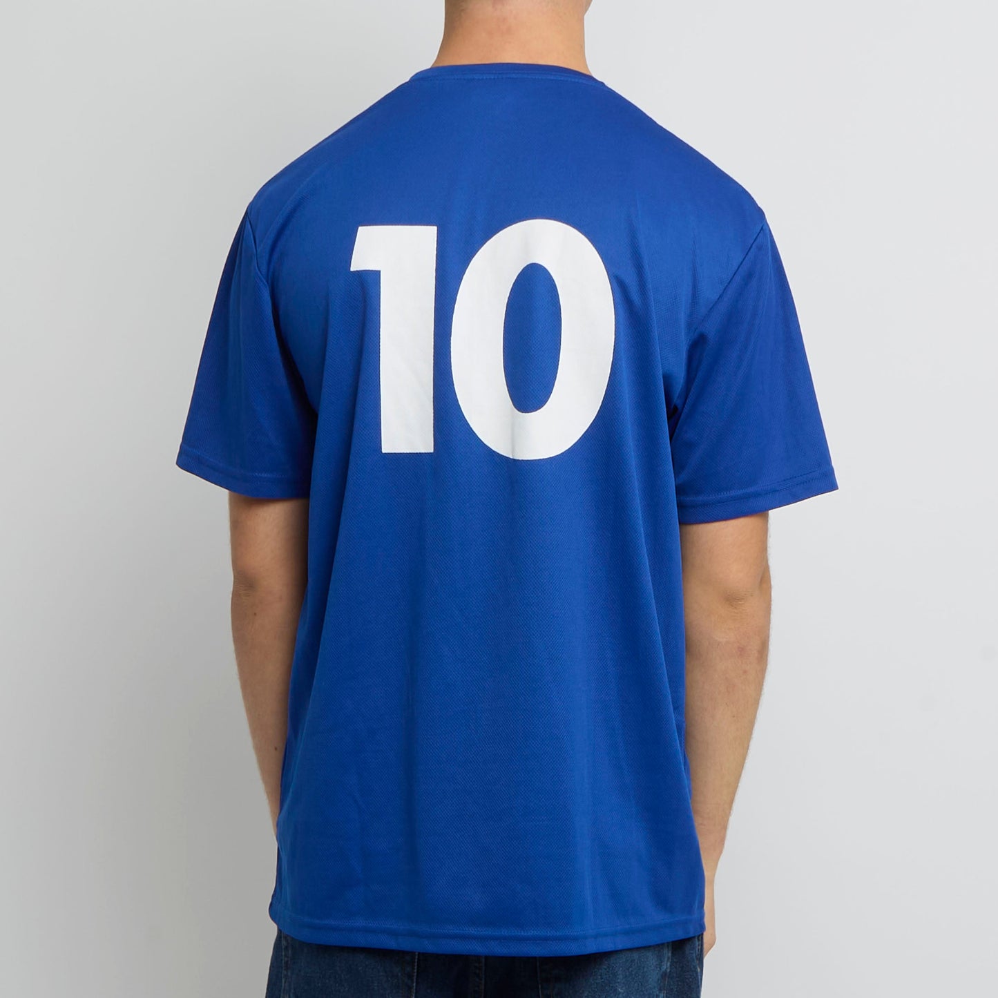 Italy Embroided Detail Football Top - L