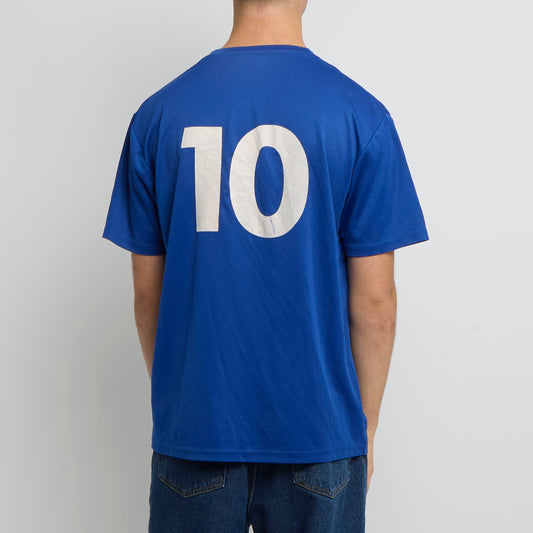 Italy Embroided Detail Football Top - L