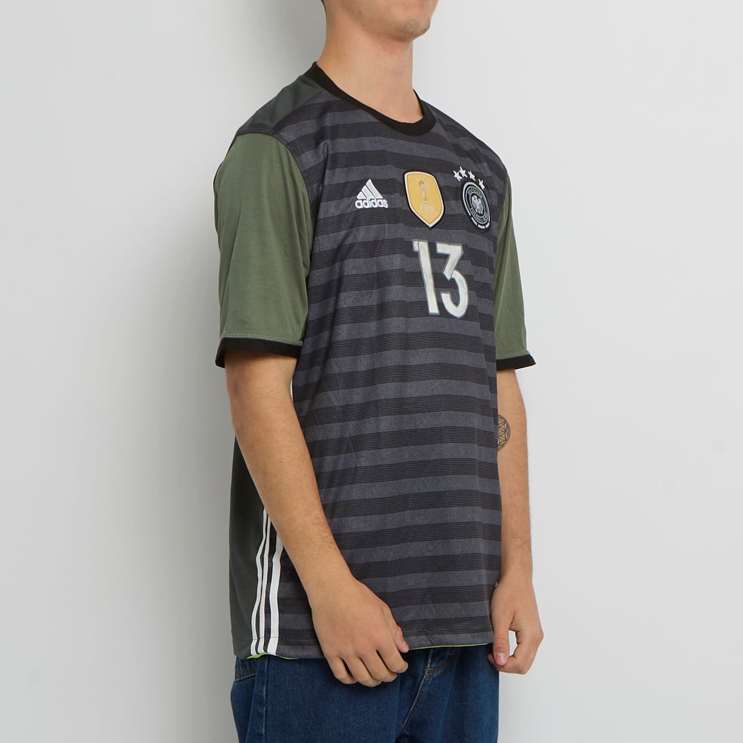 Adidas Germany Logo Football Shirt - L