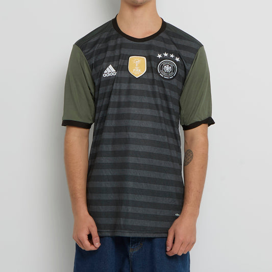 Adidas Germany Logo Football Shirt - L