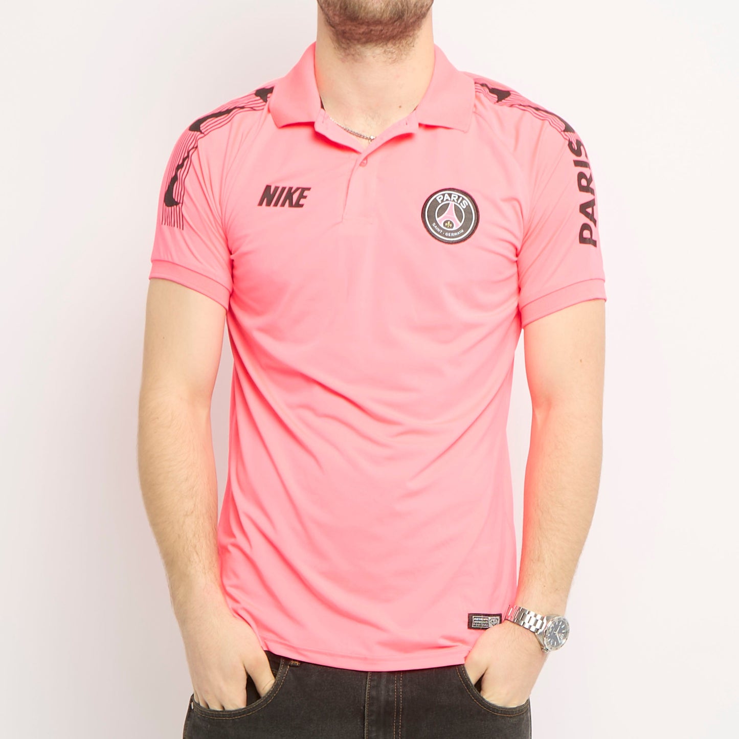 Nike PSG Collared Football Shirt - L