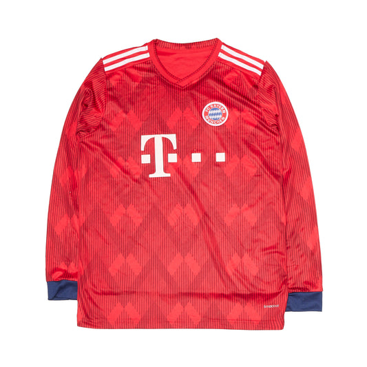 Bayern Munich Logo Replica Longsleeve Football Shirt - L