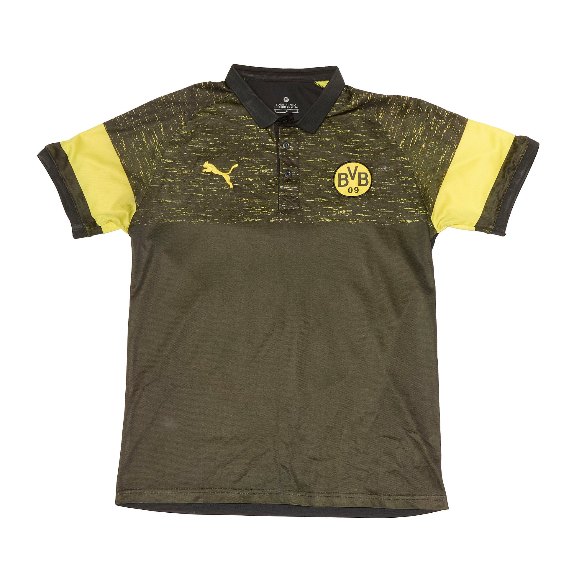 Puma BVB Logo Replica Collared Shirt - M