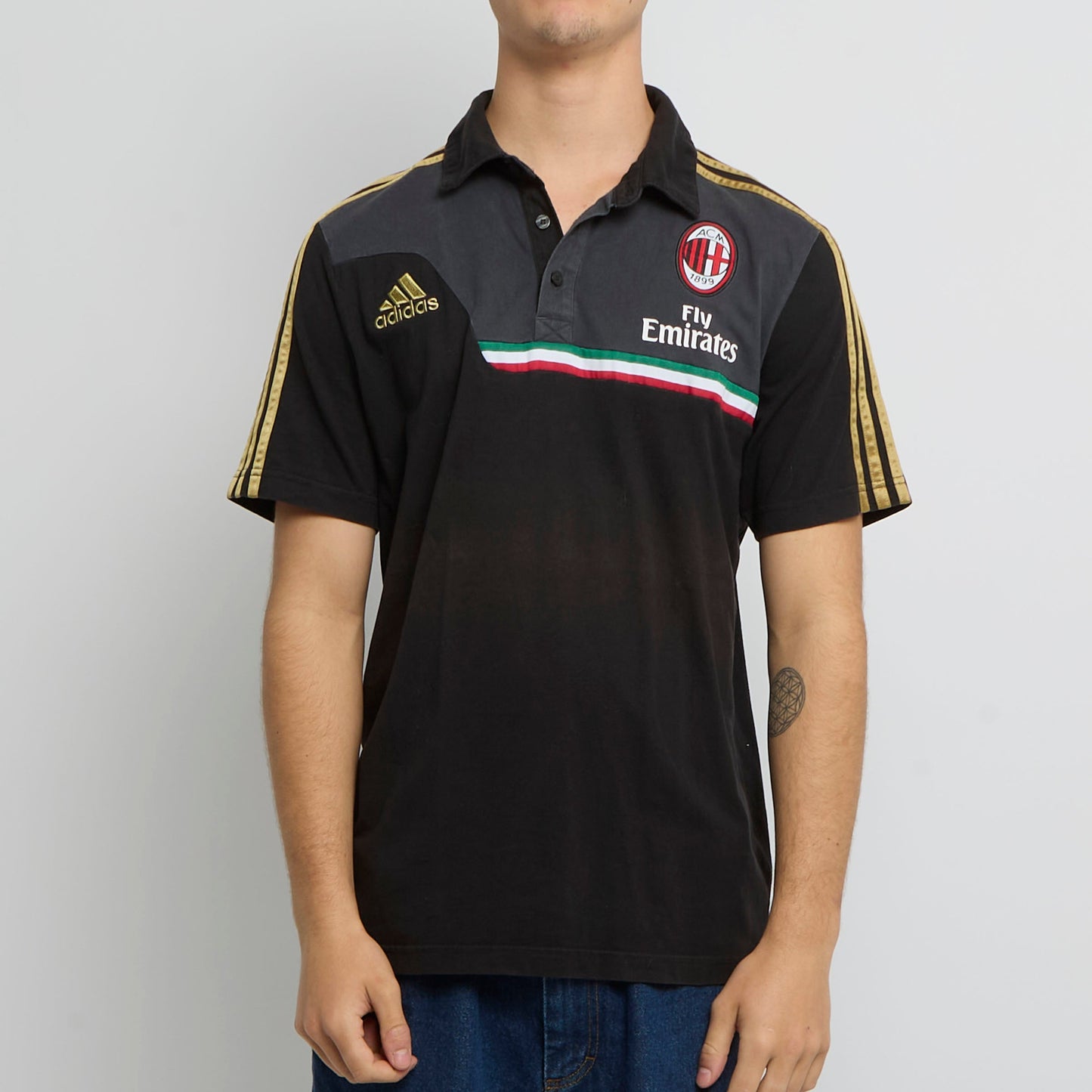 Adidas AC Milan Logo Football Top - M