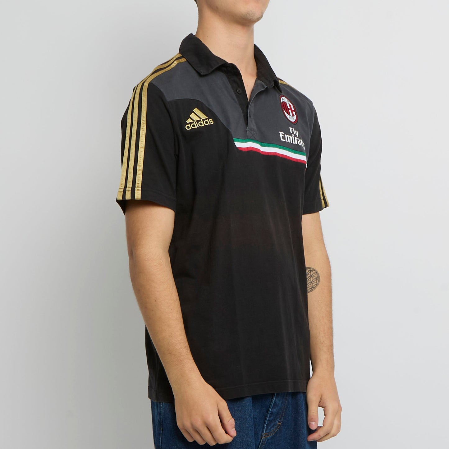 Adidas AC Milan Logo Football Top - M