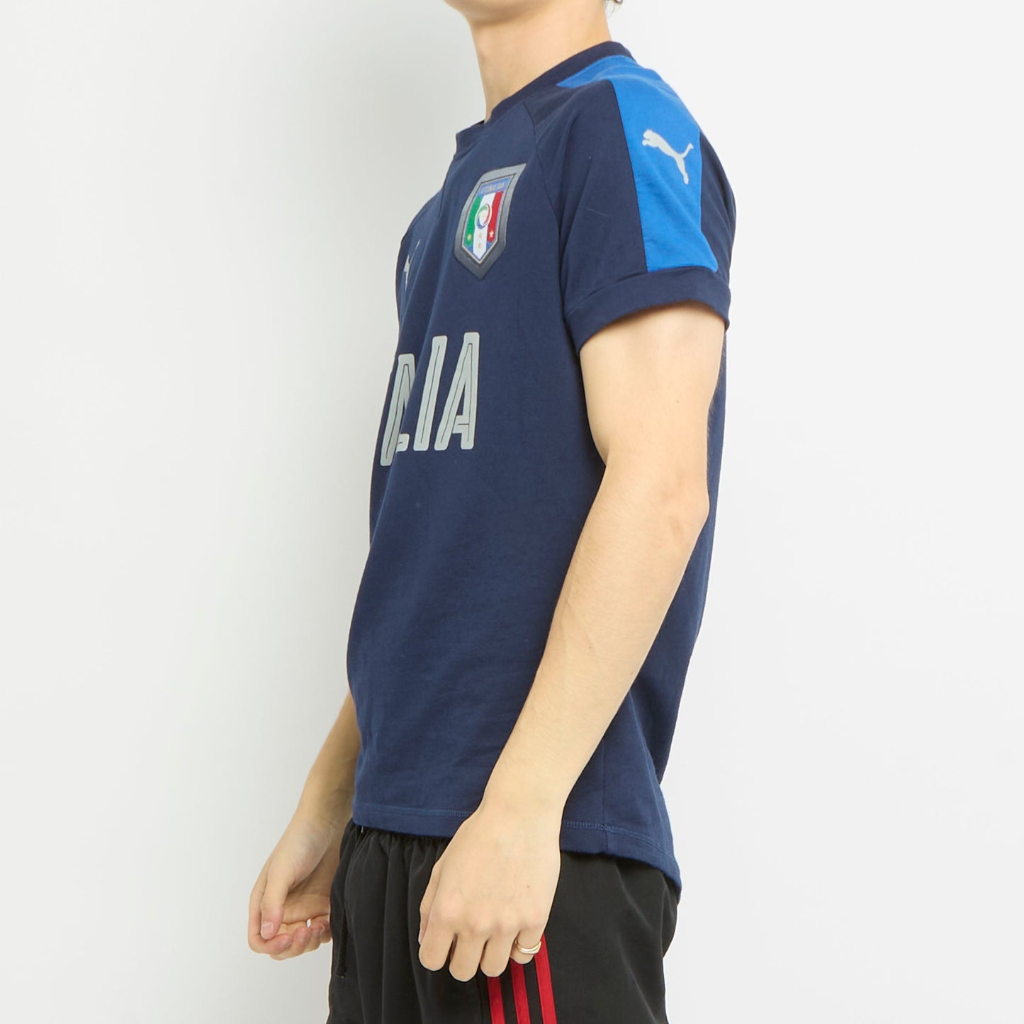 Puma Italy Logo Football Shirt - M