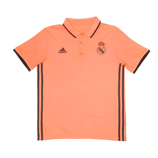 Adidas Real Madrid Embroided Logo Football Shirt - M