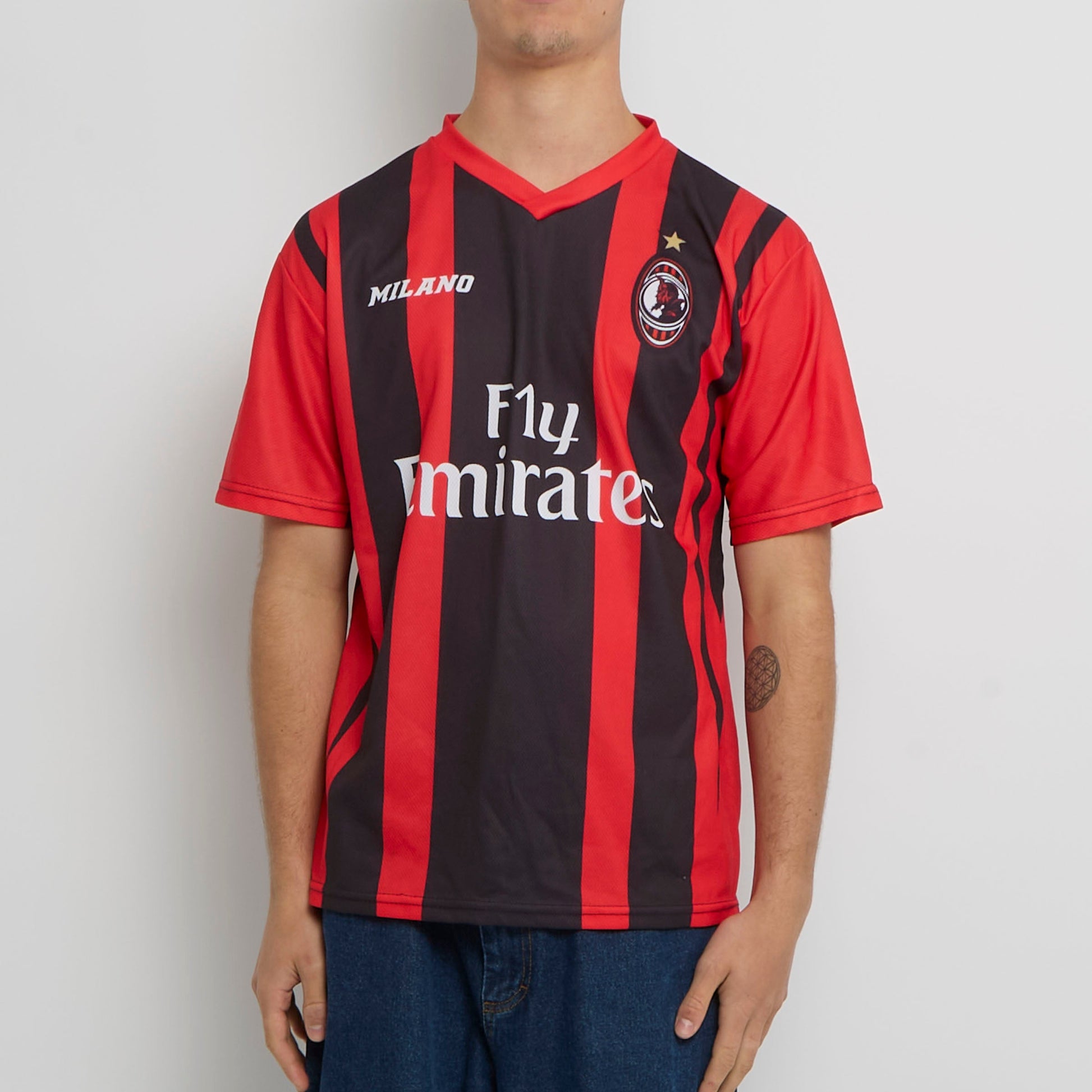 AC Milan Replica Football Shirt - M