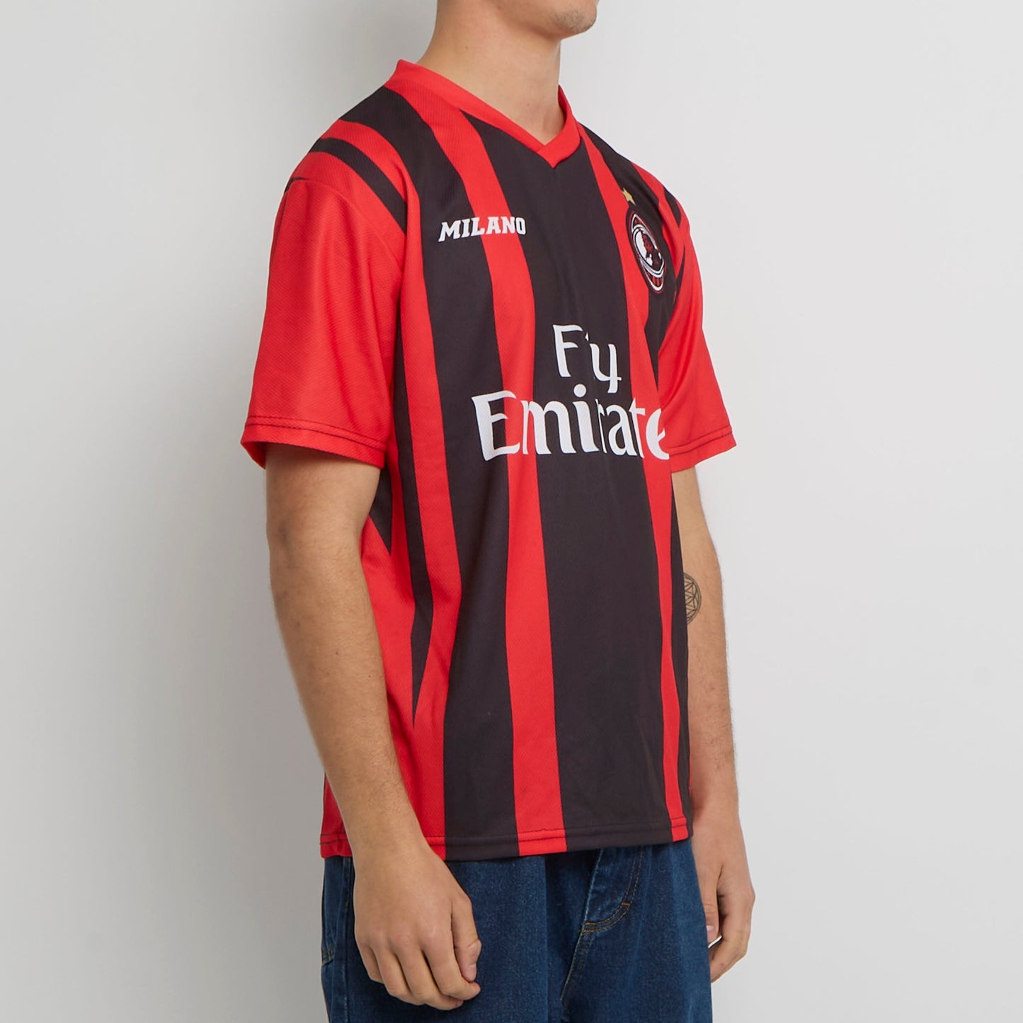 AC Milan Replica Football Shirt - M