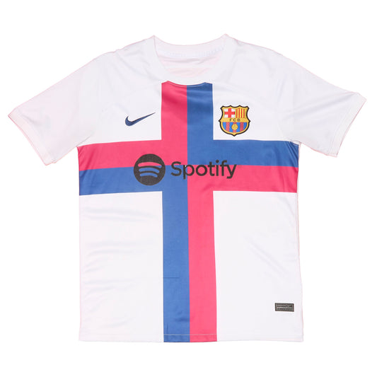 Nike Barcelona Embroided Logo Football Shirt - M