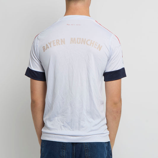 Adidas Bayern Munich Logo Football Shirt - M