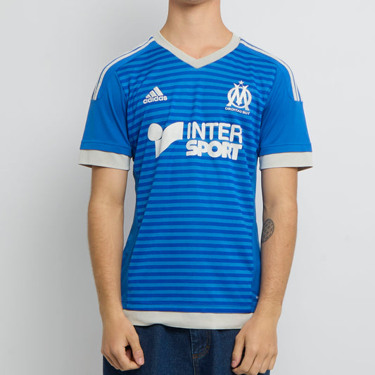 Adidas Marseille Logo Football Shirt - S