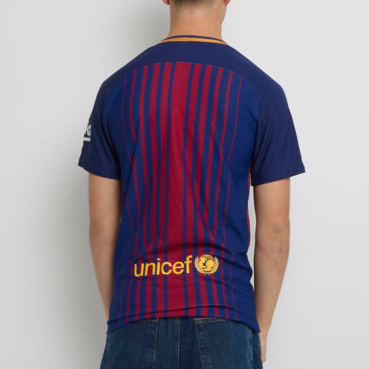 Nike Barcelona Logo Football Shirt - S