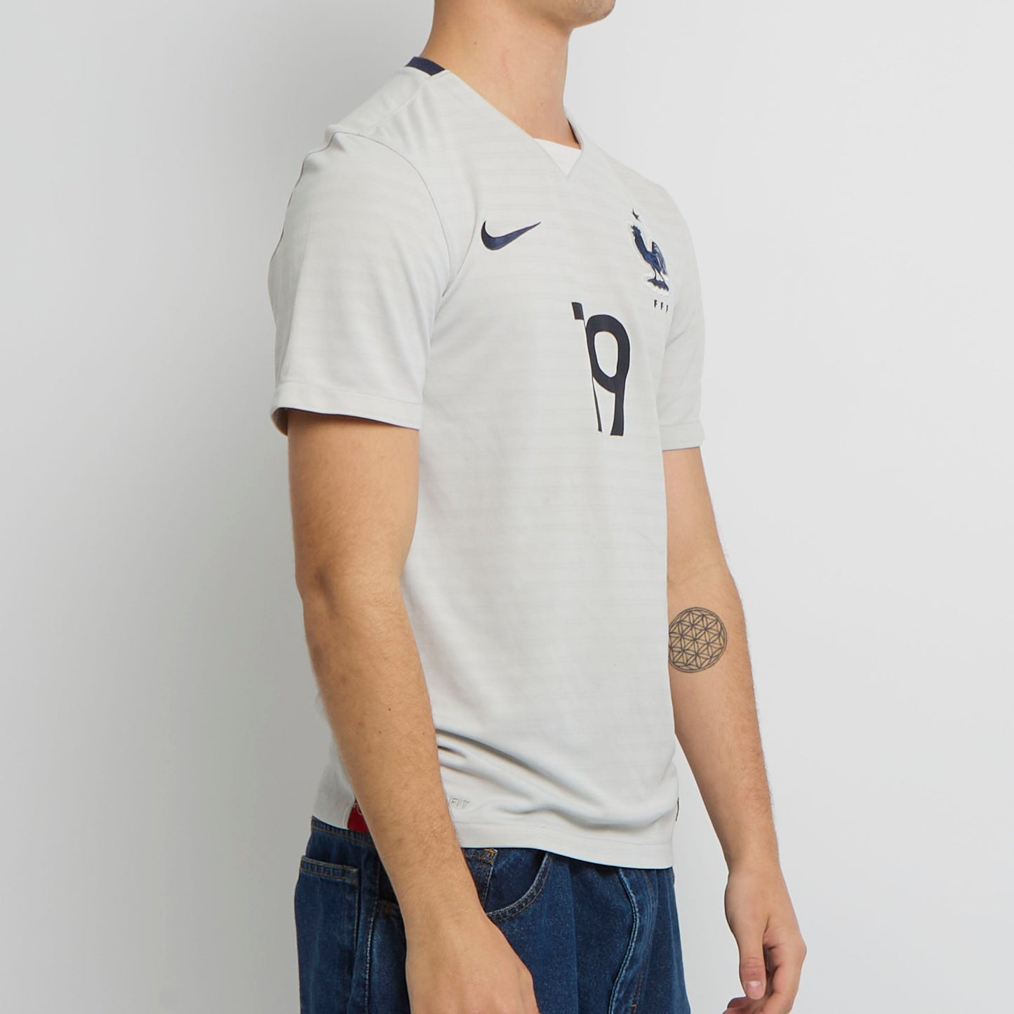 Nike France Logo Football Shirt - S