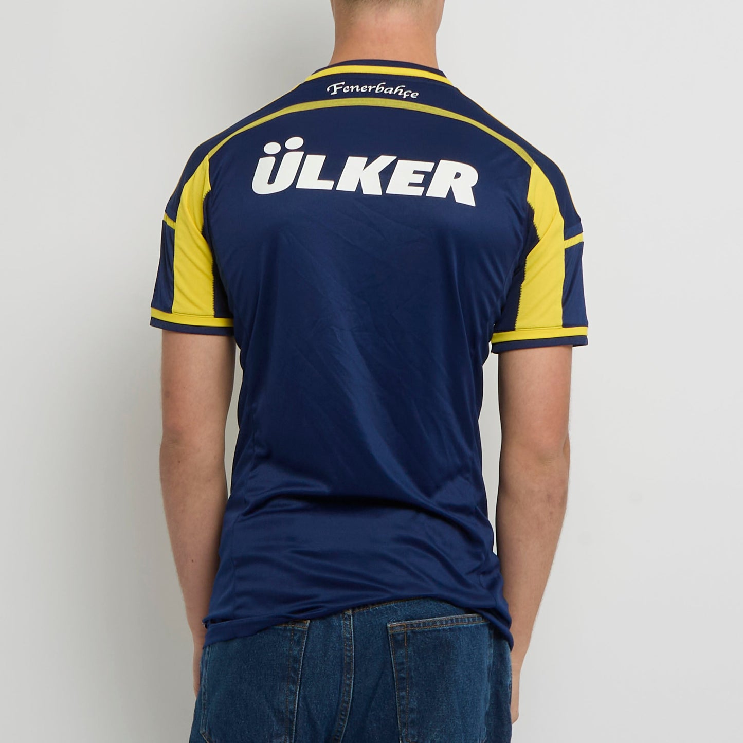 Adidas Fenerbahce Logo Football Shirt - S