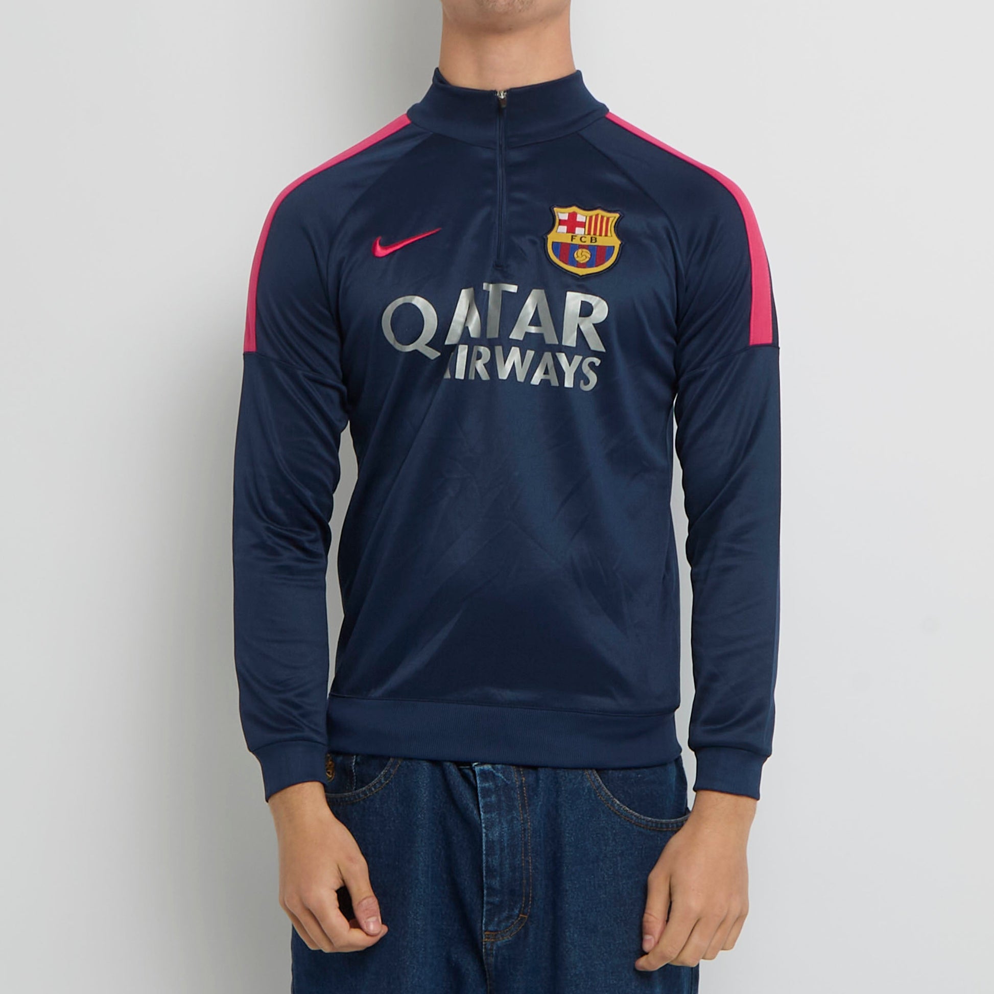 Nike Barcelona 1/4 Zip Jacket - S