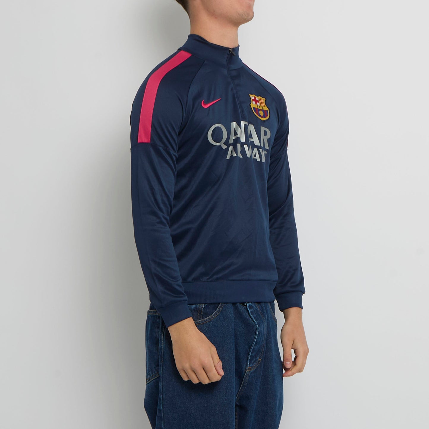 Nike Barcelona 1/4 Zip Jacket - S