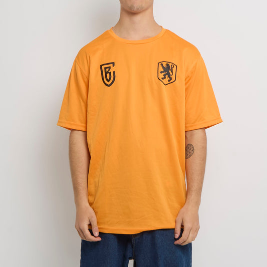 Netherlands Logo Football Shirt - XL