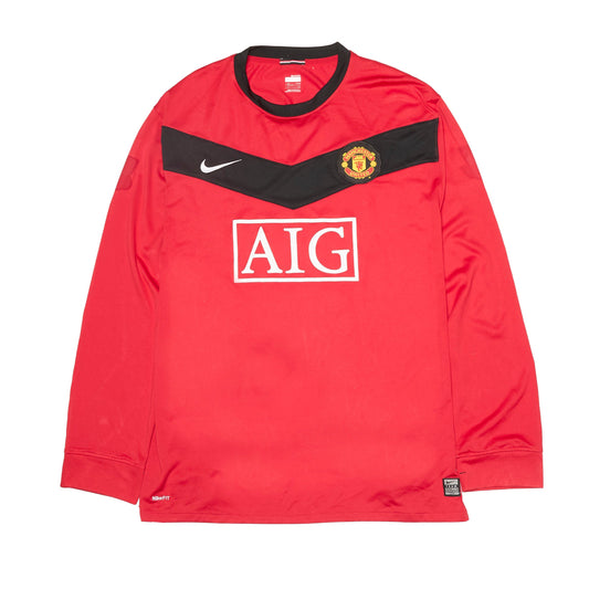Nike Man United Longsleeve Replica Shirt - XL