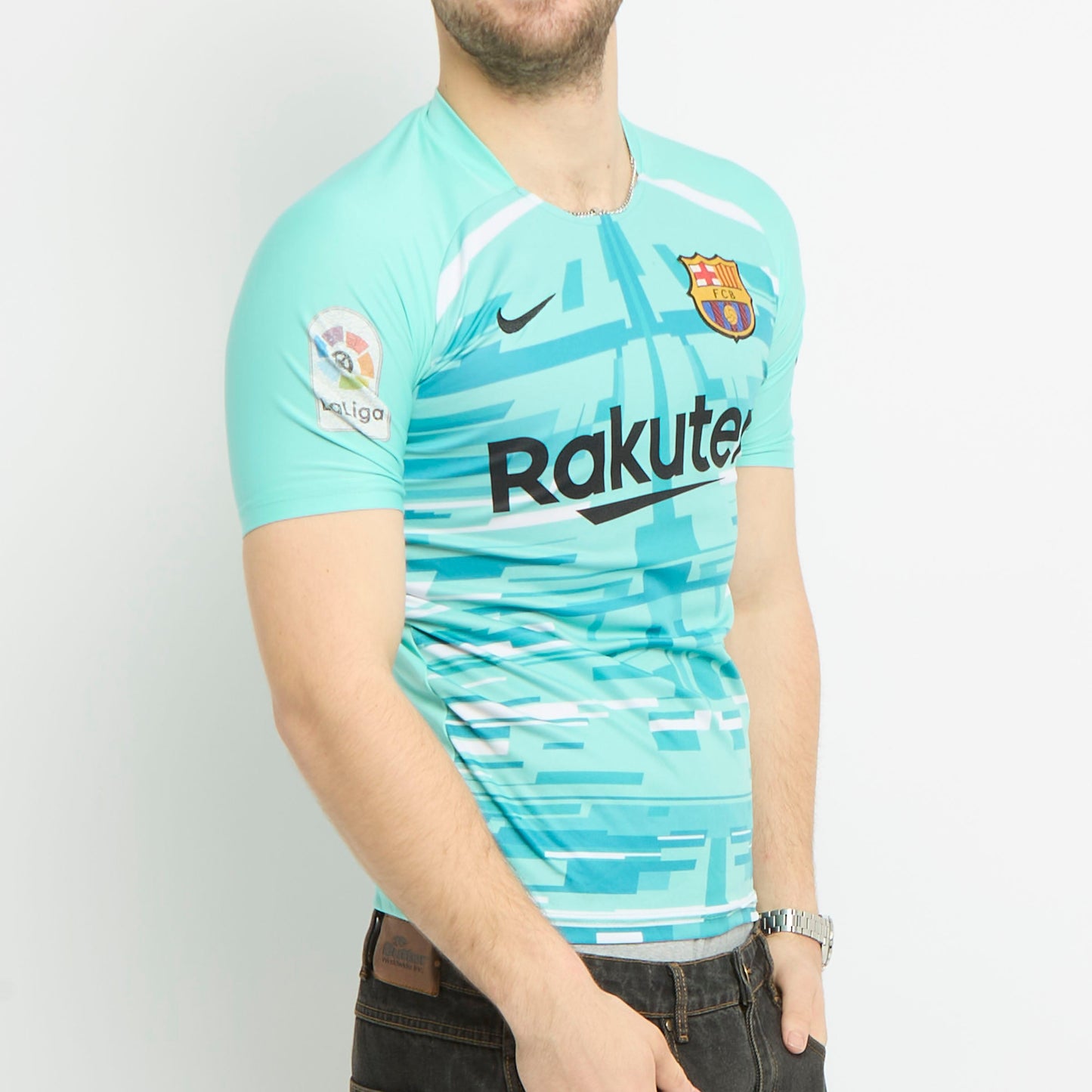 Nike Barcelona Football Shirt - XS