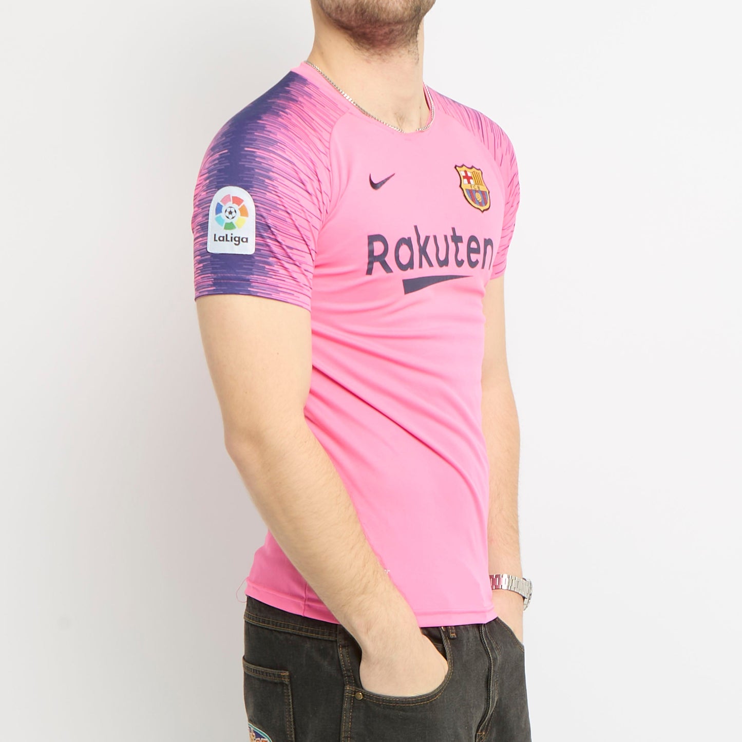 Nike Barcelona Football Shirtv - XS