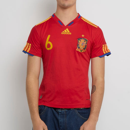 Adidas Spain Logo Football Shirt - XS