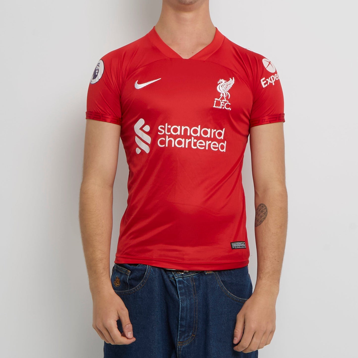 Nike Liverpool Logo Football Shirt - XXS