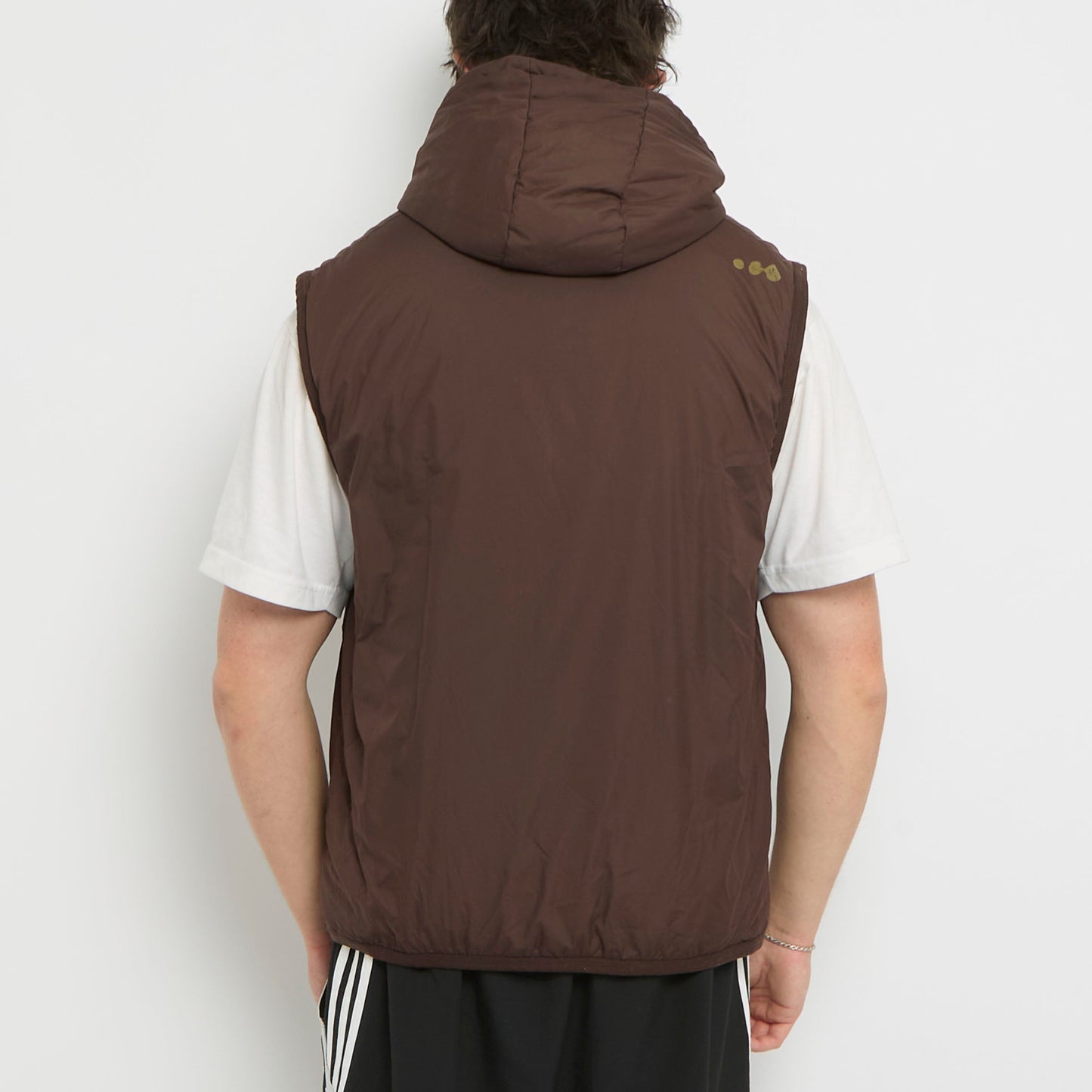 Hooded Light Padded Gilet - M