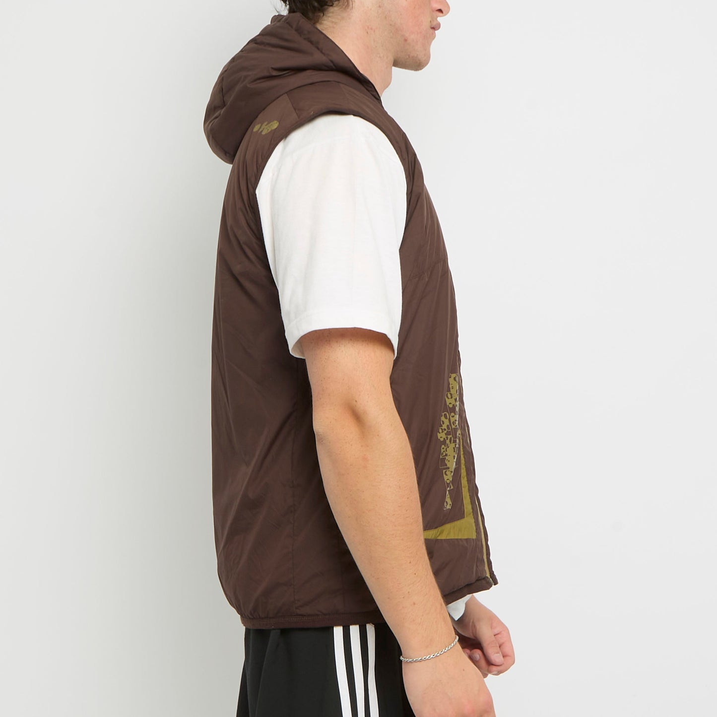 Hooded Light Padded Gilet - M