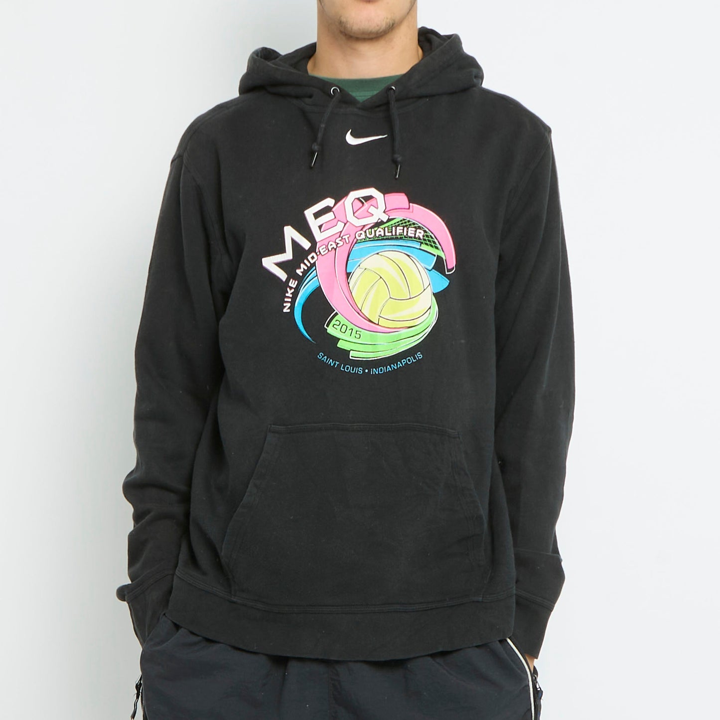 Nike Graphic Hoodie - L