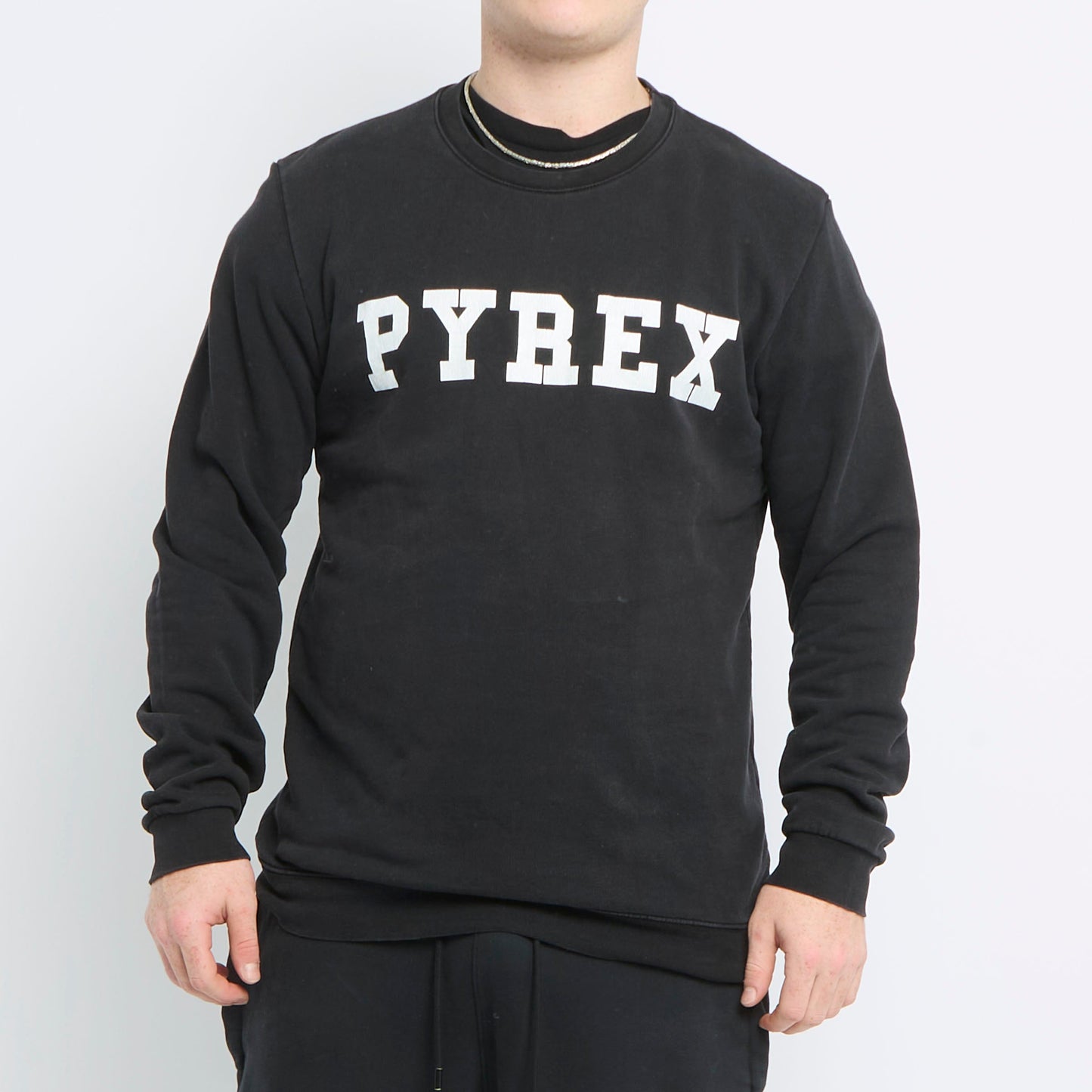 Pyrex Spellout Crewneck Sweater - L