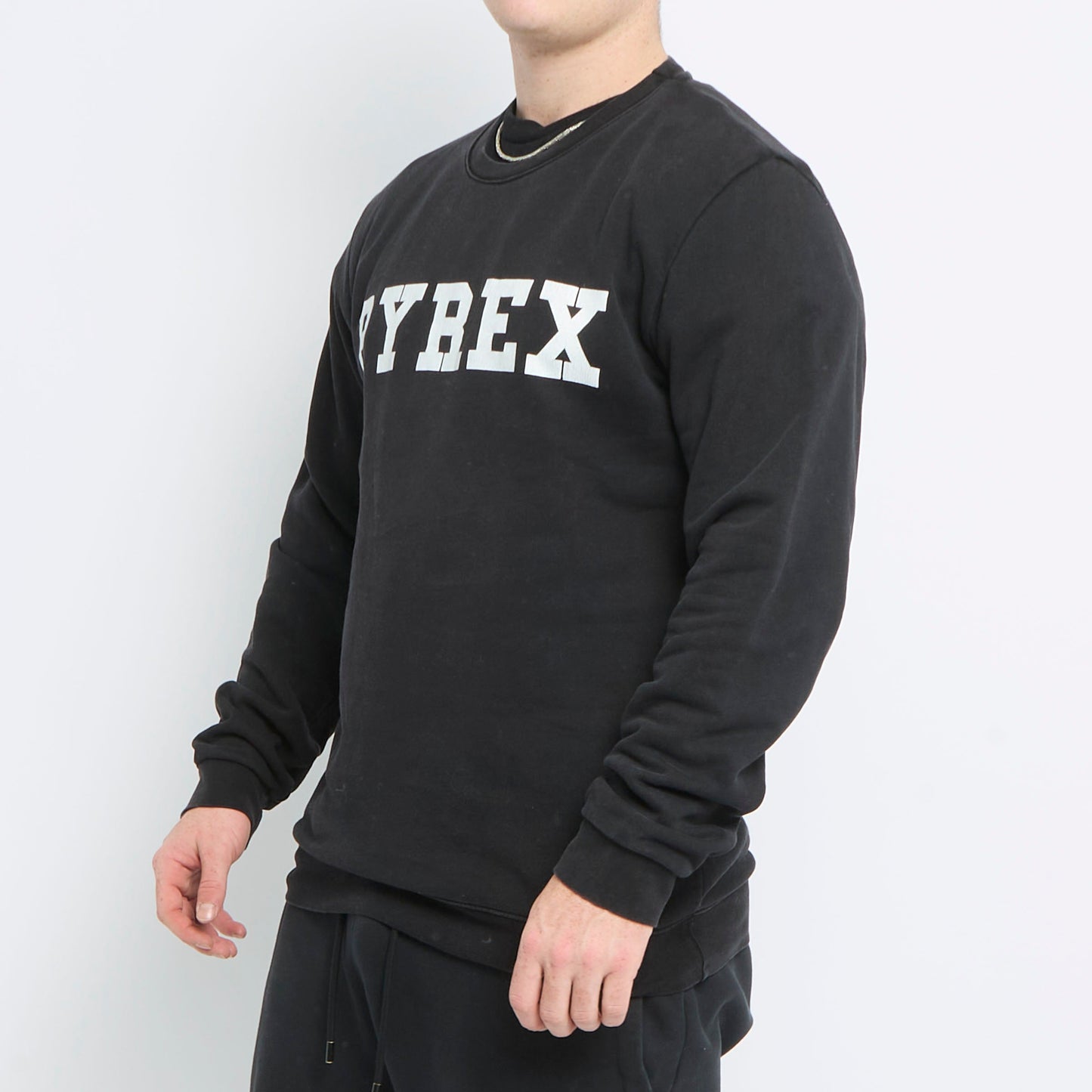 Pyrex Spellout Crewneck Sweater - L