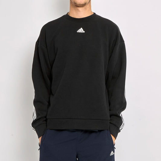 Adidas Logo Crewneck Sweater - L