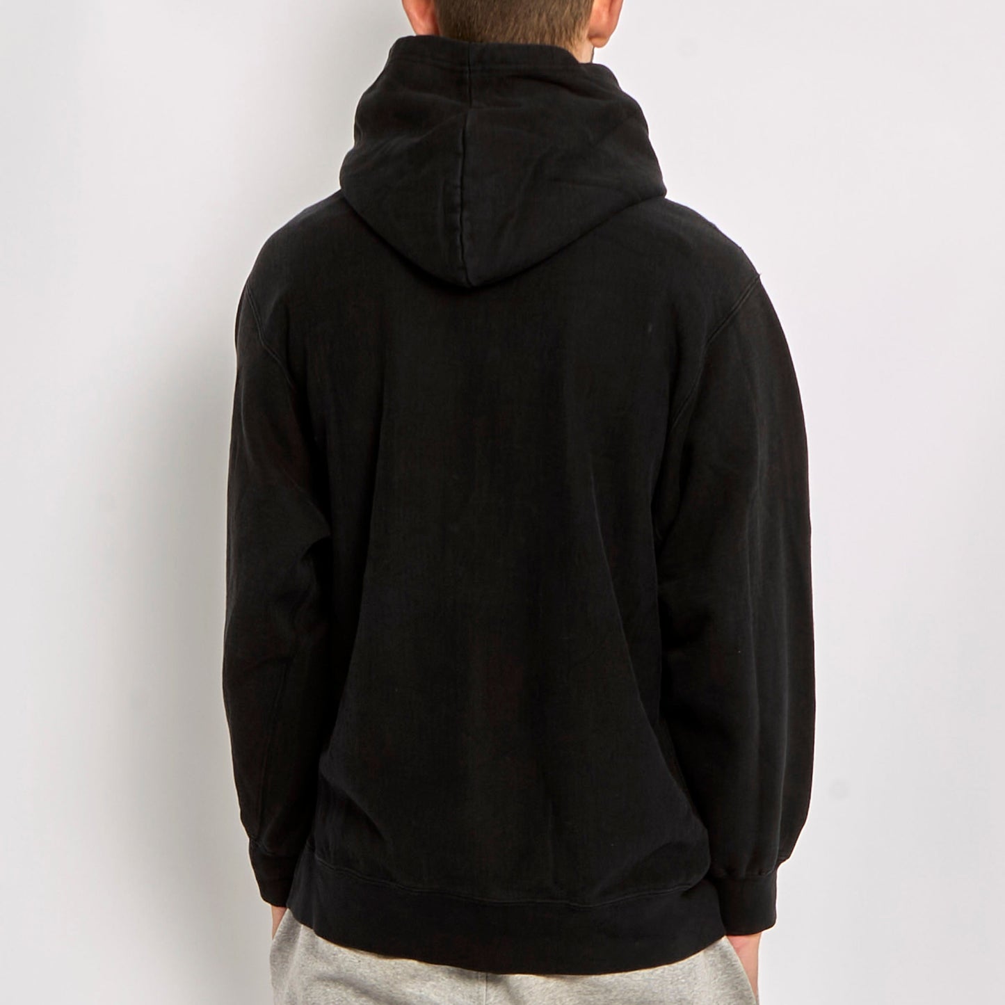 Embroided Logo Hoodie - L