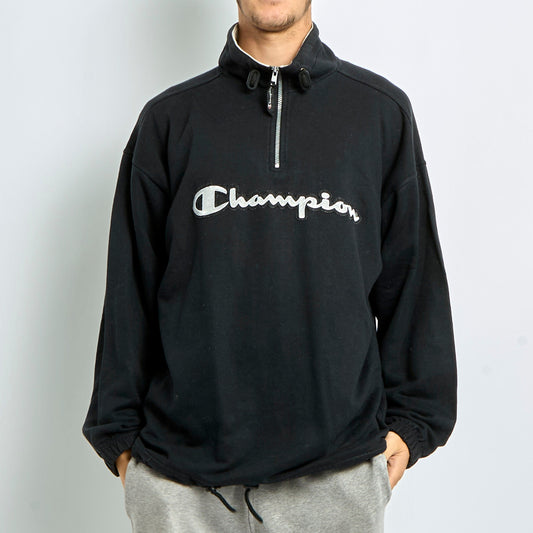 Champion Spellout 1/4 Zip Jumper - L