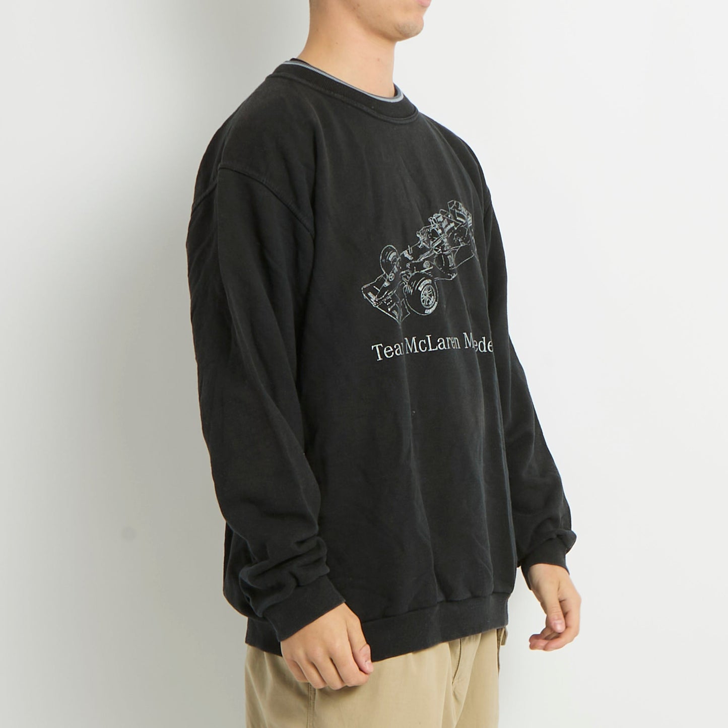 Mercedes Benz Crewneck Graphic Sweater - L