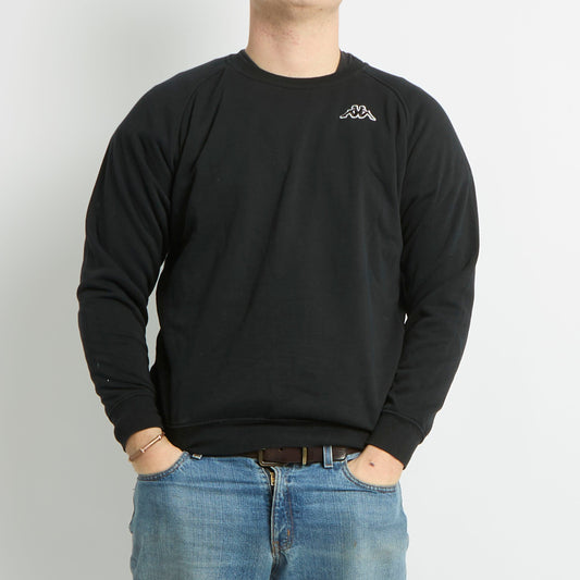 Kappa Embroided Logo Crewneck Sweater - L